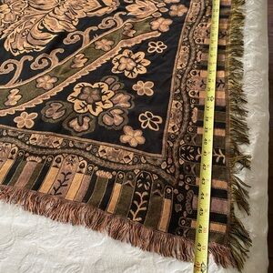 Pashmina Scarf Floral Patterned 48”x48”